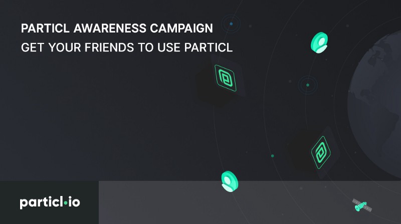 Announcement: Particl Awareness Campaign