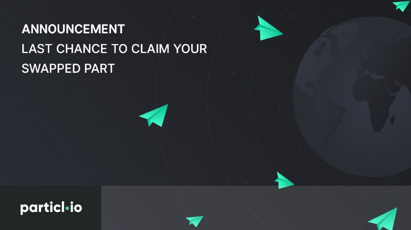Last Chance to Claim Your Unswapped PART