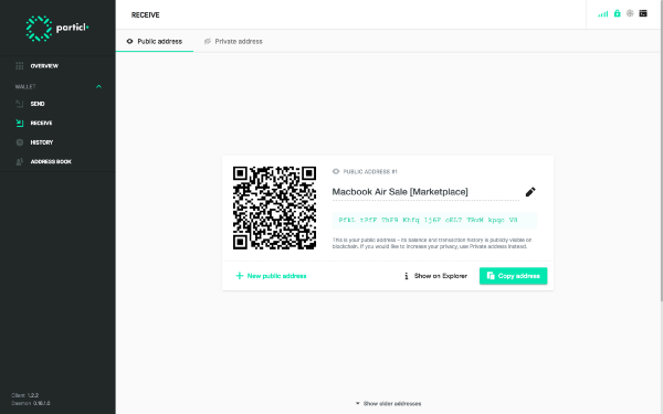 Particl Desktop 1.2.3 Release
