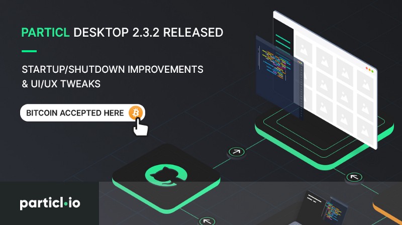 Particl Desktop 2.3.2 Released