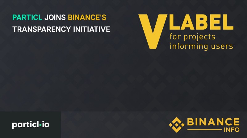 Particl Joins Binance’s Transparency Initiative