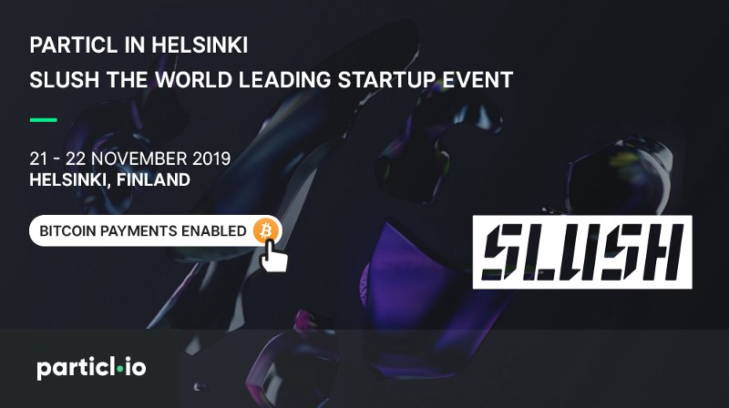 Particl in Finland — Slush Helsinki