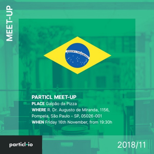 2º Particl Meetup in São Paulo, Brazil | Galpão da Pizza
