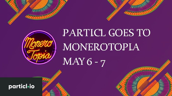 Particl Goes to Monerotopia 2023