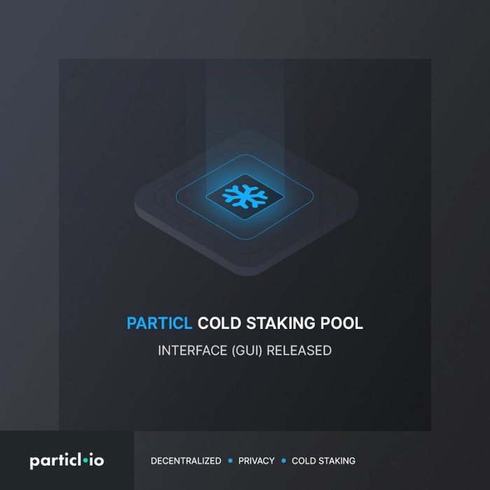 Cold Staking Pool Interface Released!