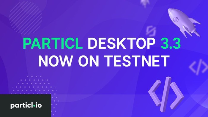 Particl Desktop 3.3 Now Live on Testnet